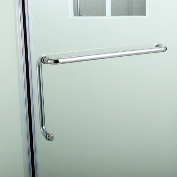 Towel Bar Handle, Double Sided Shower Pull Handle for Bathroom