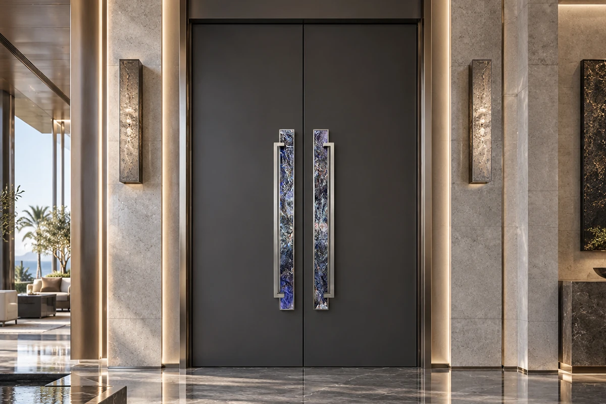 epai-hardware-glass-door-handle-hotels-application